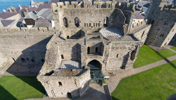 Caernarfon Castle Detail