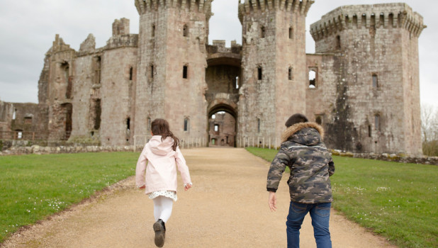 Raglan Castle Detail