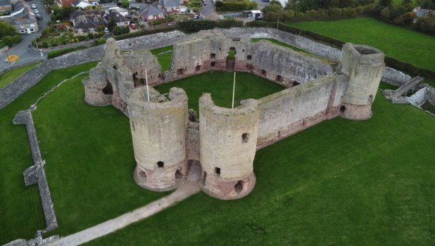 Rhuddlan Castle Detail