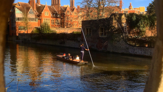 Scholars Punting Detail