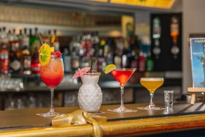 Cocktails At The Westcliff Hotel Detail