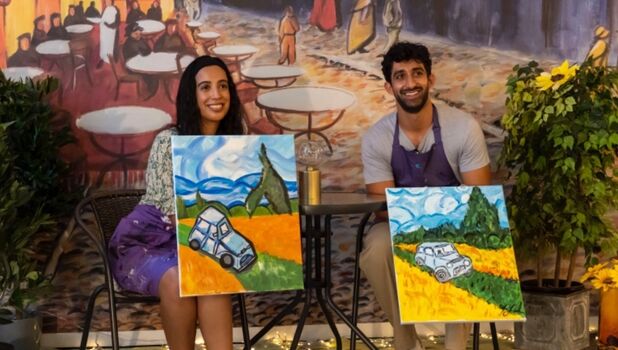 Sip And Paint Experience Popup Painting ADD 1