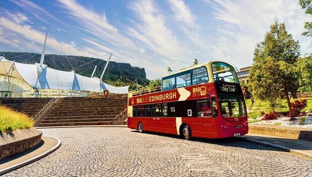 Edinburgh Hop On, Hop Off, Open Top Bus Tour Big Bus Tours ADD 1