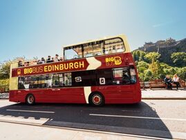 Edinburgh Hop On, Hop Off, Open Top Bus Tour Big Bus Tours Featured