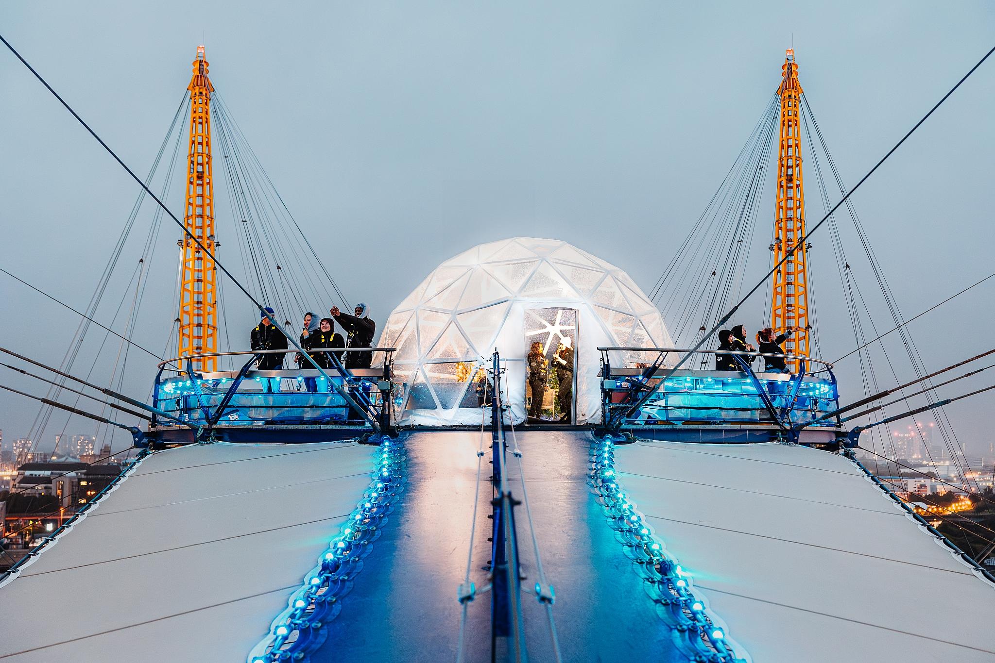 Up At The O2 Snow Globe 10Th September 2024 By Luke Dyson LD1 0912